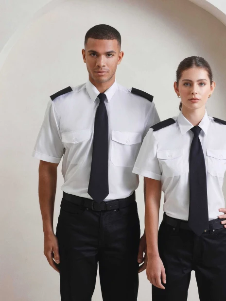 Chemises à personnaliser PREMIER Chemise Femme manches courtes Pilote 