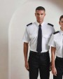 Hemden PREMIER Ladies Pilot Short Sleeved Shirt voor bedrukking &amp; borduring