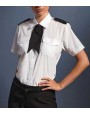 PREMIER Ladies' Short-Sleeved Pilot Shirt Hemden personalisierbar
