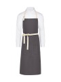 SG CLOTHING SANTORINI - Contrasted Bib Apron with Pocket /api/colors/f07121ee-2ff0-449a-ab59-79be9a11aa30 personnalisable
