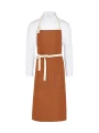 SG CLOTHING SANTORINI - Contrasted Bib Apron with Pocket /api/colors/517ed486-f4dd-43d4-9502-1651d53a2891 personnalisable