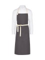 SG CLOTHING SANTORINI - Contrasted Bib Apron with Pocket /api/colors/f07121ee-2ff0-449a-ab59-79be9a11aa30 personnalisable