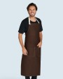 Tabliers personnalisable  SANTORINI - Contrasted Bib Apron with Pocket