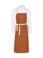 SG CLOTHING SANTORINI - Contrasted Bib Apron with Pocket /api/colors/517ed486-f4dd-43d4-9502-1651d53a2891 personnalisable