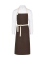 SG CLOTHING SANTORINI - Contrasted Bib Apron with Pocket /api/colors/951cb8b6-18b8-4f27-8f99-2d223c8b4856 personnalisable