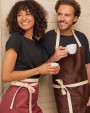  SANTORINI - Contrasted Bib Apron with Pocket Schürzen personalisierbar
