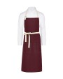 SG CLOTHING SANTORINI - Contrasted Bib Apron with Pocket Schürzen personalisierbar