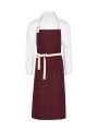 SG CLOTHING SANTORINI - Contrasted Bib Apron with Pocket /api/colors/86185b65-5340-41c9-bb92-4d29c8ef7554 personnalisable