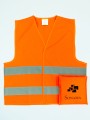 Gilets de sécurité à personnaliser FLUOFLASH Safety Pocket 