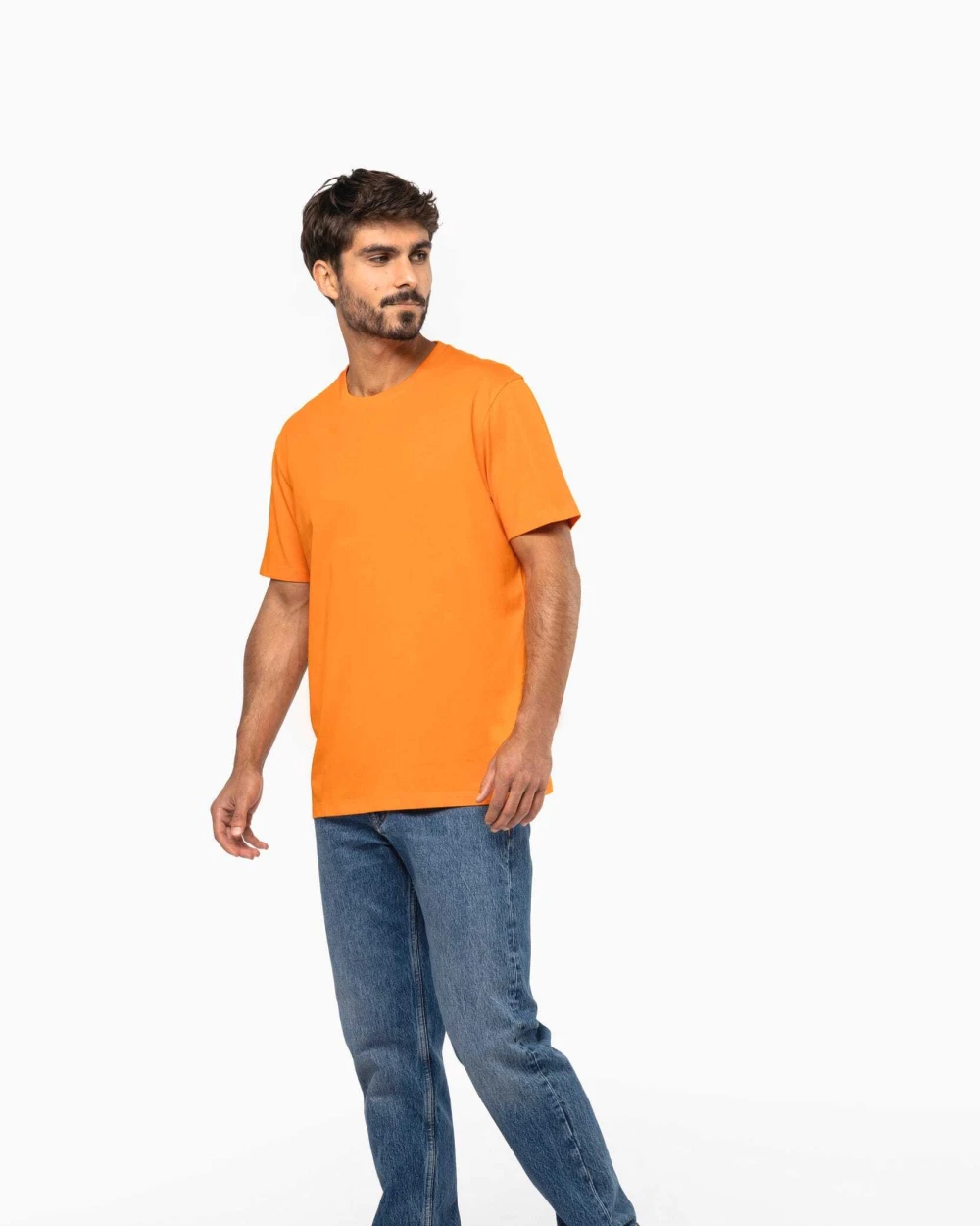 T-shirts KARIBAN Uniseks T-shirt korte mouwen ronde hals voor bedrukking &amp; borduring