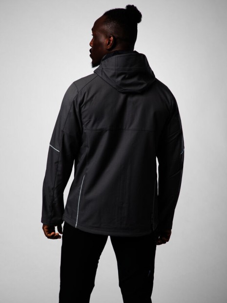 Softshells à personnaliser PROJOB 3406 VESTE PRIO SOFTSHELL CAPUCHE 