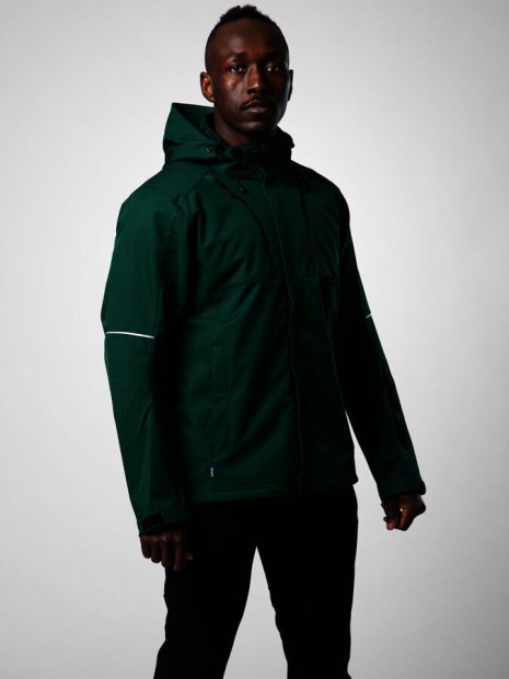 Softshells à personnaliser PROJOB 3406 VESTE PRIO SOFTSHELL CAPUCHE 