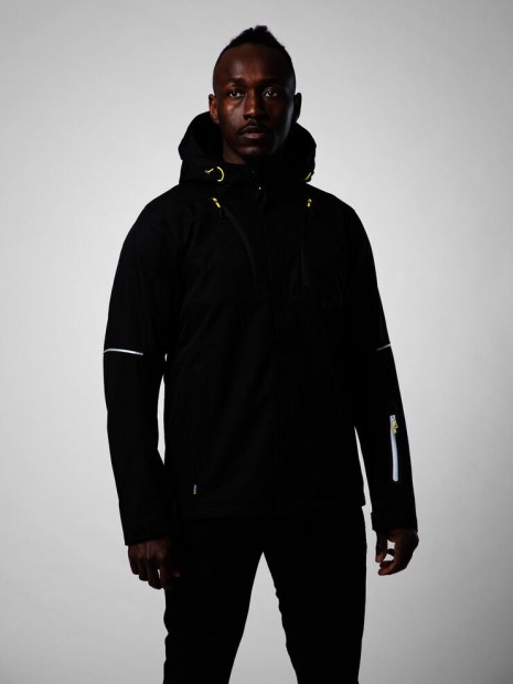 Softshells à personnaliser PROJOB 3406 VESTE PRIO SOFTSHELL CAPUCHE 