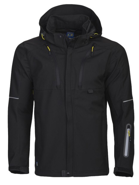 PROJOB 3406 VESTE PRIO SOFTSHELL CAPUCHE /api/colors/b9fdad4a-5e94-45cb-8c03-c08b349b28c3 personnalisable