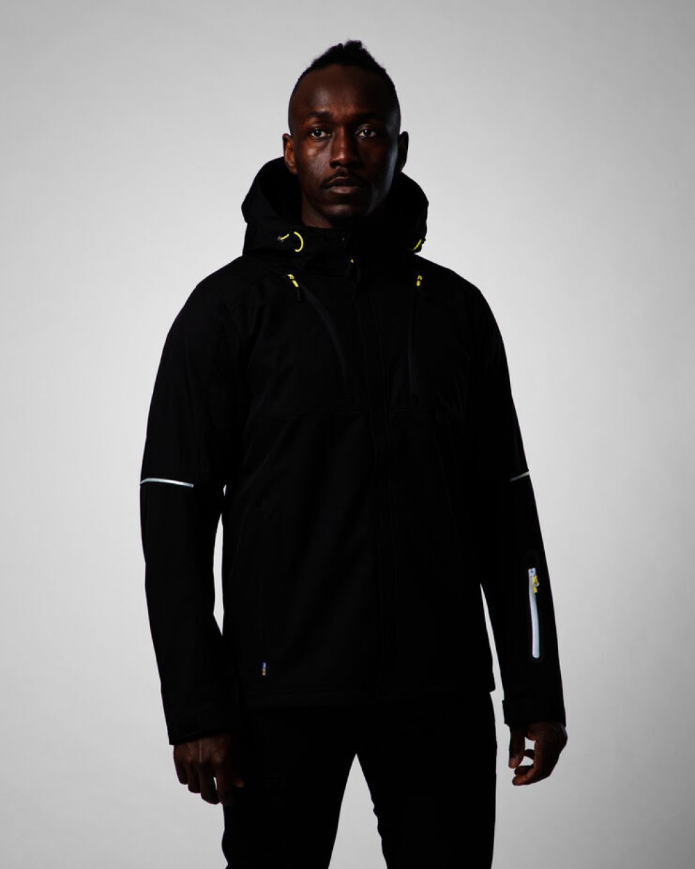 Softshells personnalisable PROJOB 3406 VESTE PRIO SOFTSHELL CAPUCHE