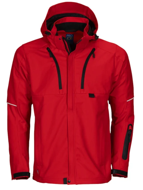 PROJOB 3406 VESTE PRIO SOFTSHELL CAPUCHE /api/colors/c953313a-9c9d-493b-934e-ddcf8fada2ae personnalisable