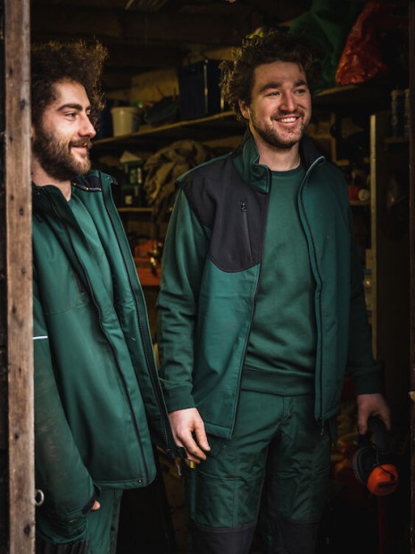 Softshells à personnaliser PROJOB 3406 VESTE PRIO SOFTSHELL CAPUCHE 