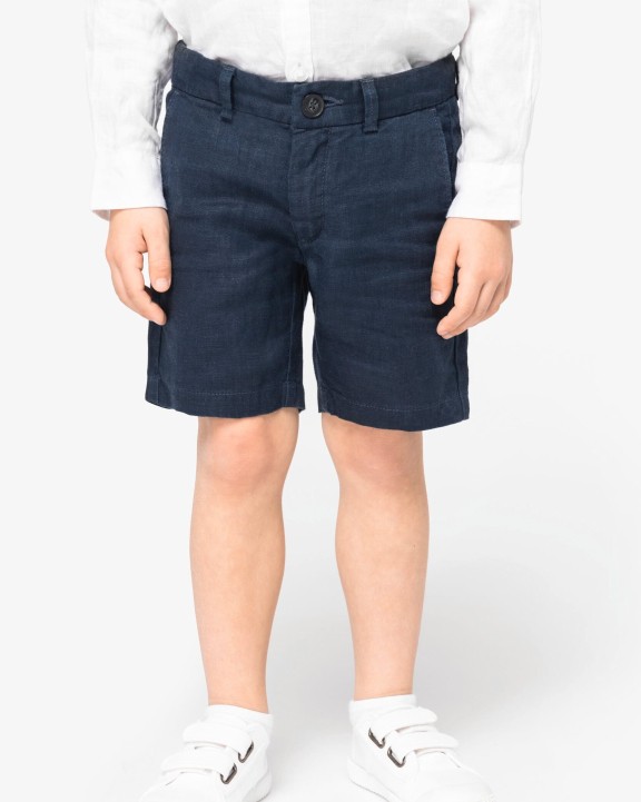 Bermudas & Shorts personnalisable SPASSO Bermuda en lin enfant