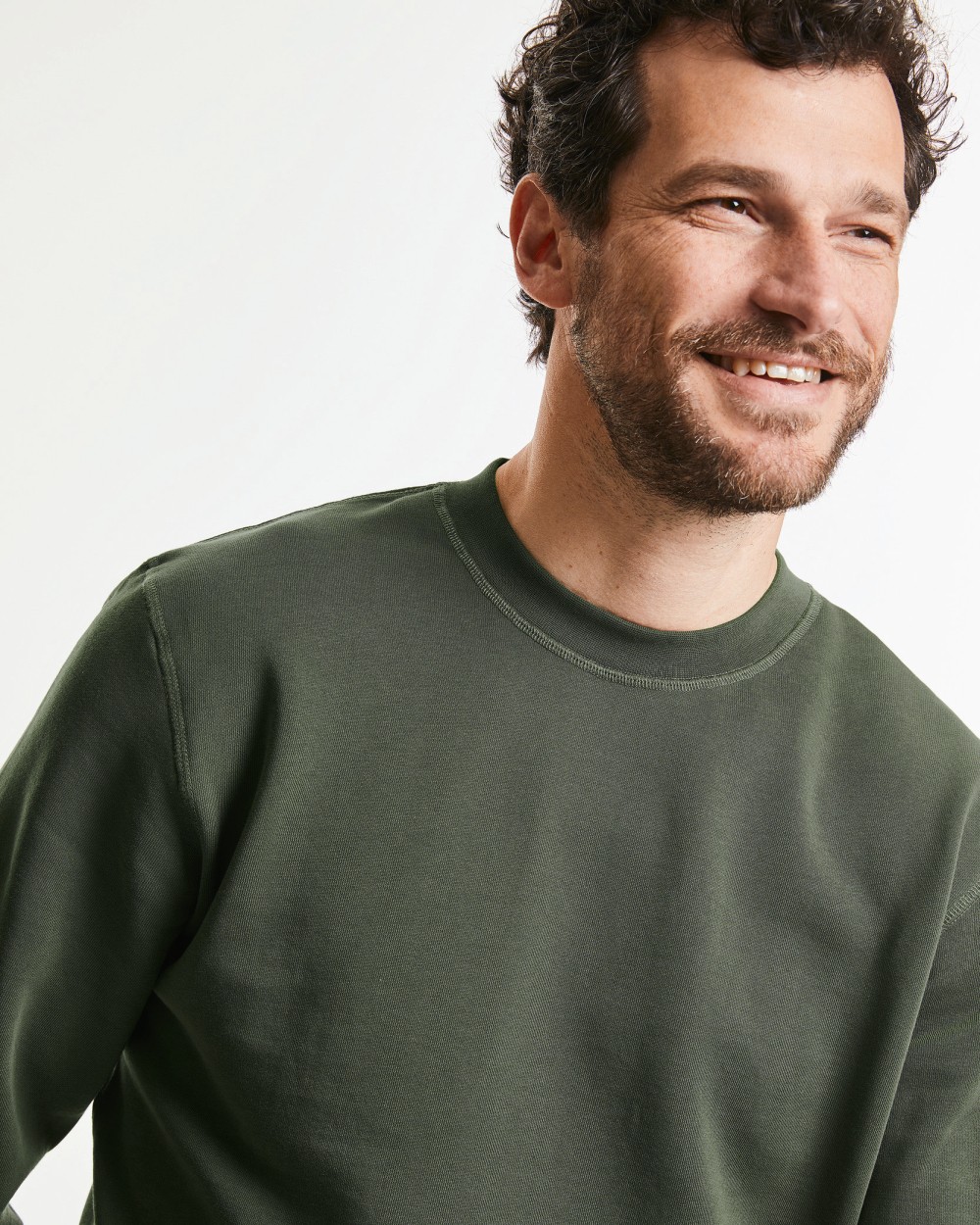 Sweaters & hoodies RUSSELL Pure Organic Reversible Sweat voor bedrukking &amp; borduring