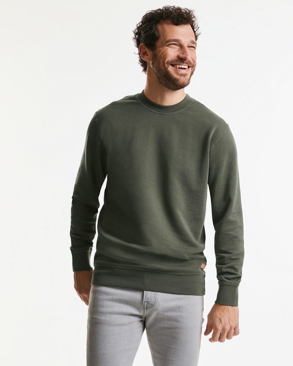 Sweat-shirts personnalisable RUSSELL Pure Organic Reversible Sweat