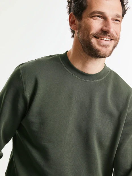 Sweat-shirts à personnaliser RUSSELL PURE ORGANIC REVERSIBLE SWEAT 