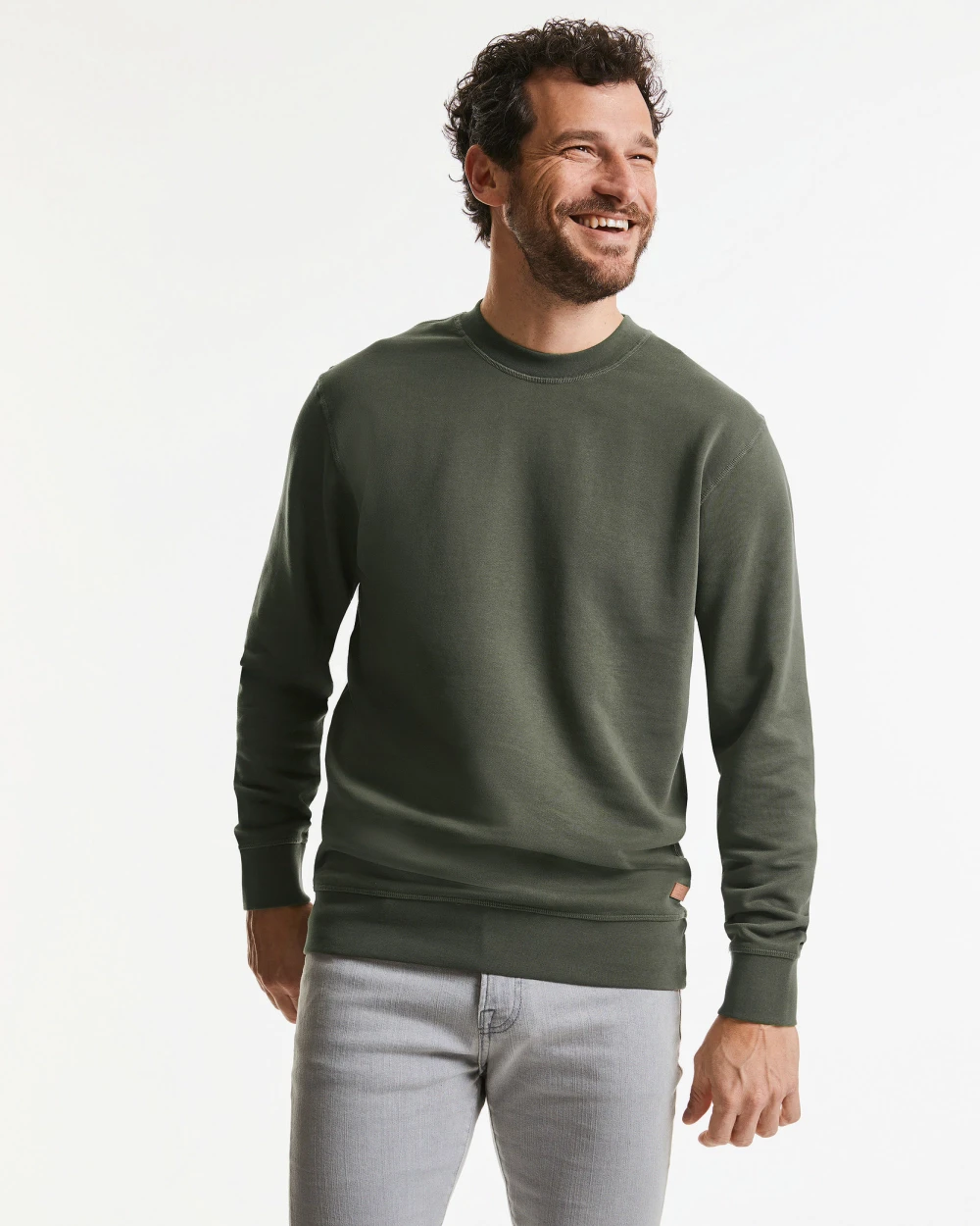 Sweaters & hoodies RUSSELL PURE ORGANIC REVERSIBLE SWEAT voor bedrukking &amp; borduring