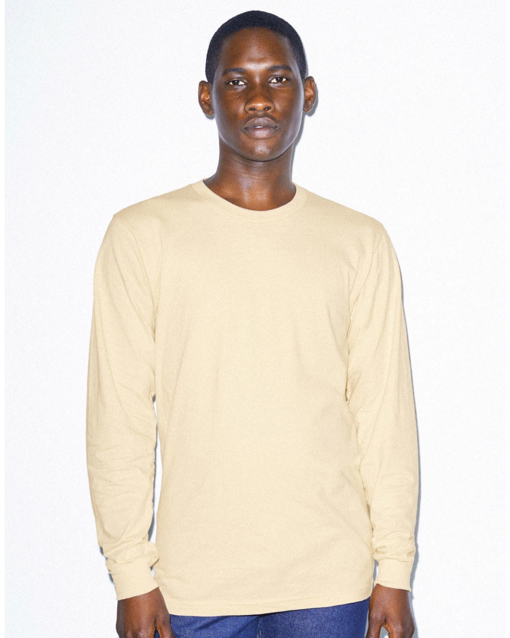 AMERICAN APPAREL Unisex Fine Jersey Long Sleeve T-Shirt T-Shirts personalisierbar