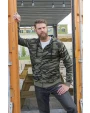 Sweaters & hoodies BURNSIDE Full Zip Camo Hooded Sweat Jacket voor bedrukking &amp; borduring