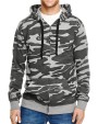 BURNSIDE Full Zip Camo Hooded Sweat Jacket Sweatshirts personalisierbar