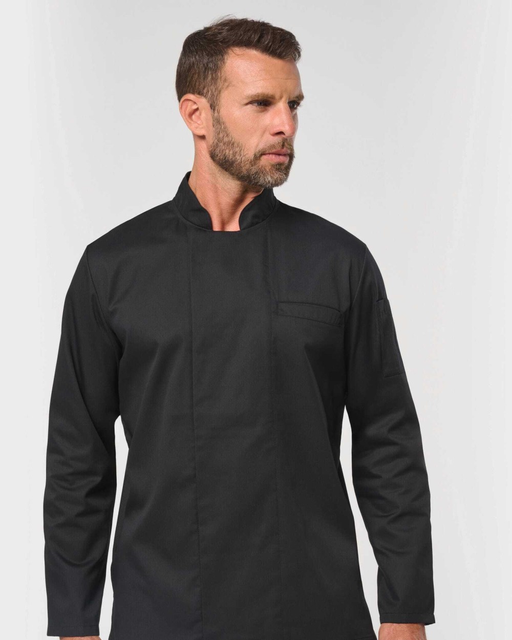 WK. DESIGNED TO WORK Umweltfreundliche Unisex-Kochjacke mit langen Ärmeln Jacken personalisierbar