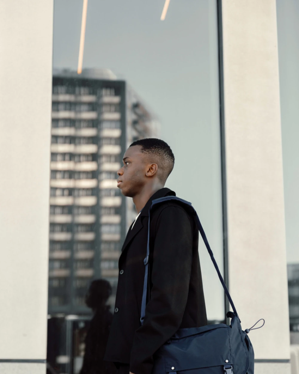 Sacs & Bagagerie personnalisable 4DO Sac messager ordinateur 15,6 pouces en nylon RCS KENTO URBAN