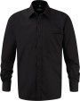 Hemden RUSSELL Men's Ls Pure Cotton Easy Care Poplin Shirt voor bedrukking &amp; borduring