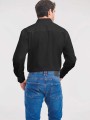 Chemises à personnaliser RUSSELL Chemise homme popeline pur coton manches longues 