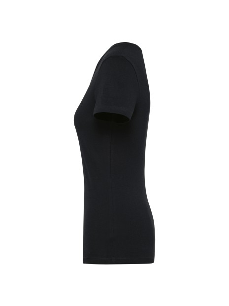 KARIBAN T-shirt Supima® col V manches courtes femme /api/colors/b9fdad4a-5e94-45cb-8c03-c08b349b28c3 personnalisable