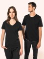 T-Shirts à personnaliser KARIBAN T-shirt Supima® col V manches courtes femme 