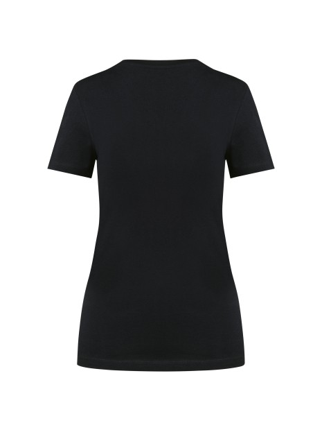 KARIBAN T-shirt Supima® col V manches courtes femme /api/colors/b9fdad4a-5e94-45cb-8c03-c08b349b28c3 personnalisable