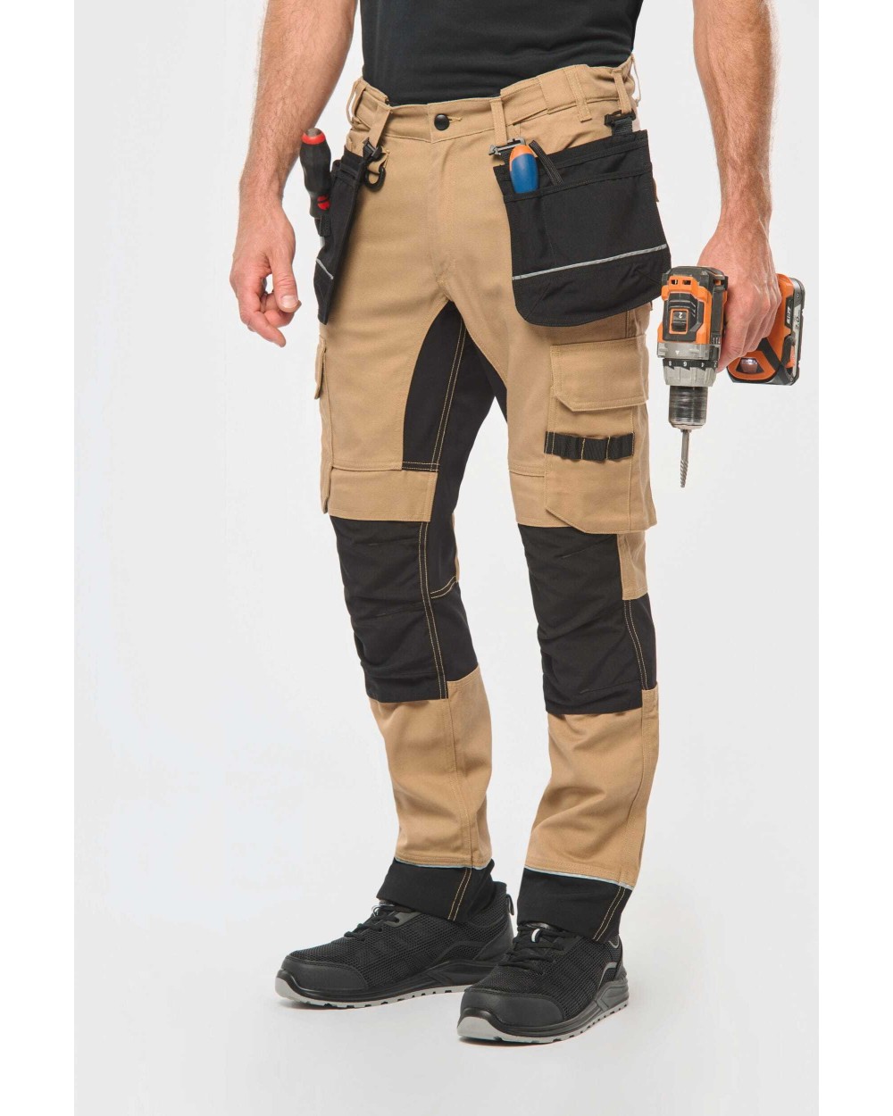 Tassen & Zakken WK. DESIGNED TO WORK Afneembare zakken voor gereedschap voor bedrukking &amp; borduring