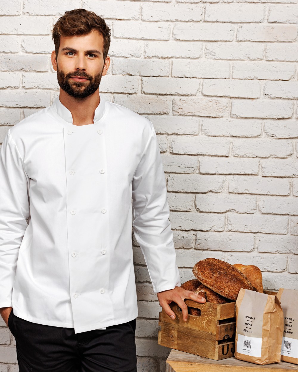 Jassen PREMIER Chefs Jacket voor bedrukking &amp; borduring