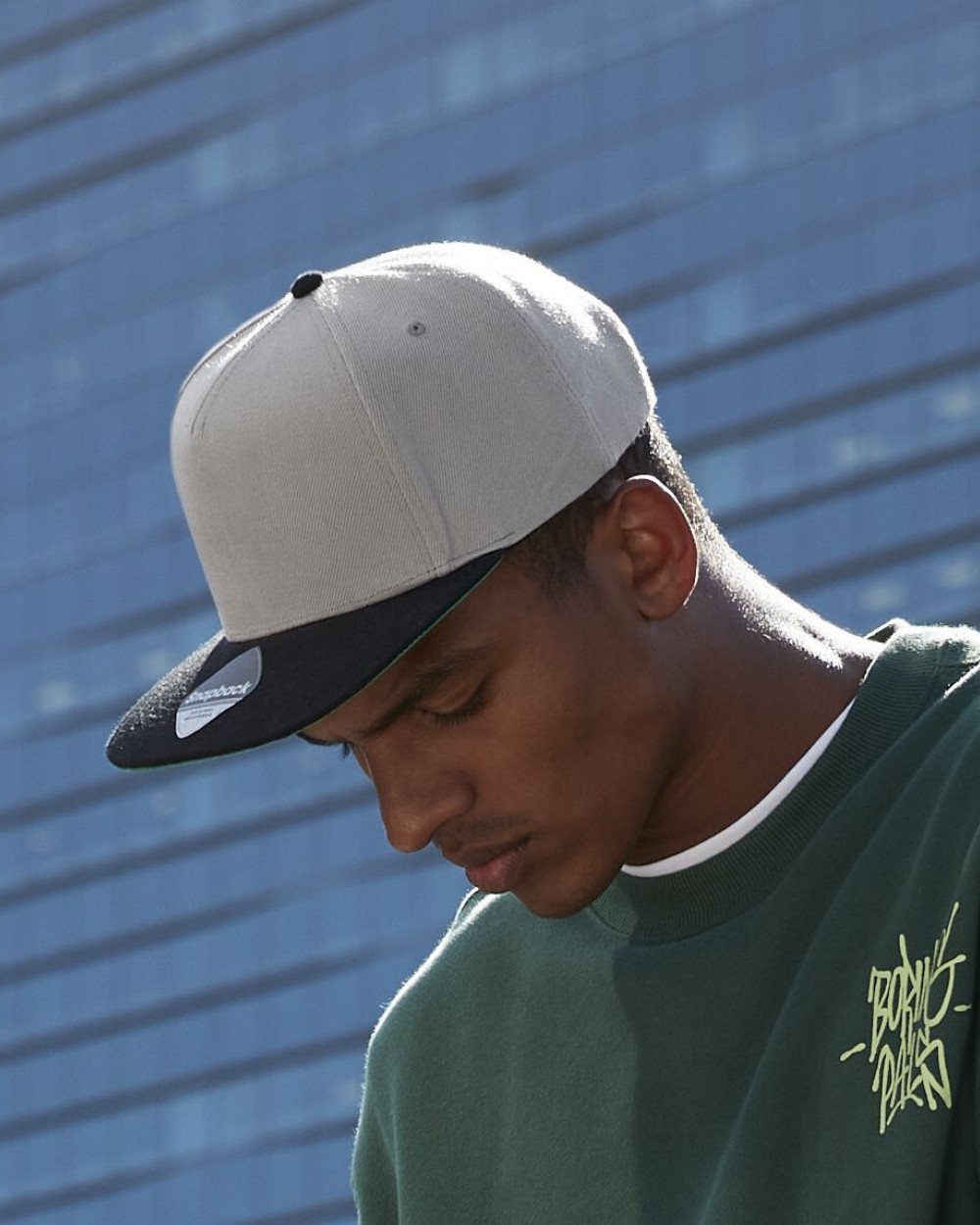 Petjes BEECHFIELD ORIGINAL FLAT PEAK SNAPBACK voor bedrukking &amp; borduring