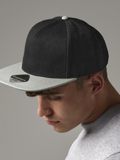 Casquettes à personnaliser BEECHFIELD ORIGINAL FLAT PEAK SNAPBACK 
