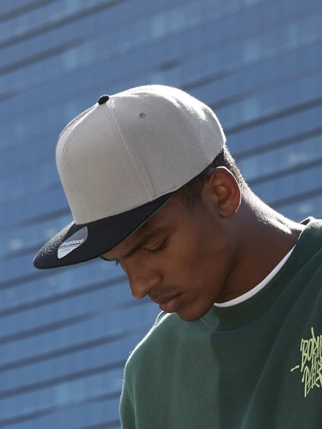 Casquettes à personnaliser BEECHFIELD ORIGINAL FLAT PEAK SNAPBACK 