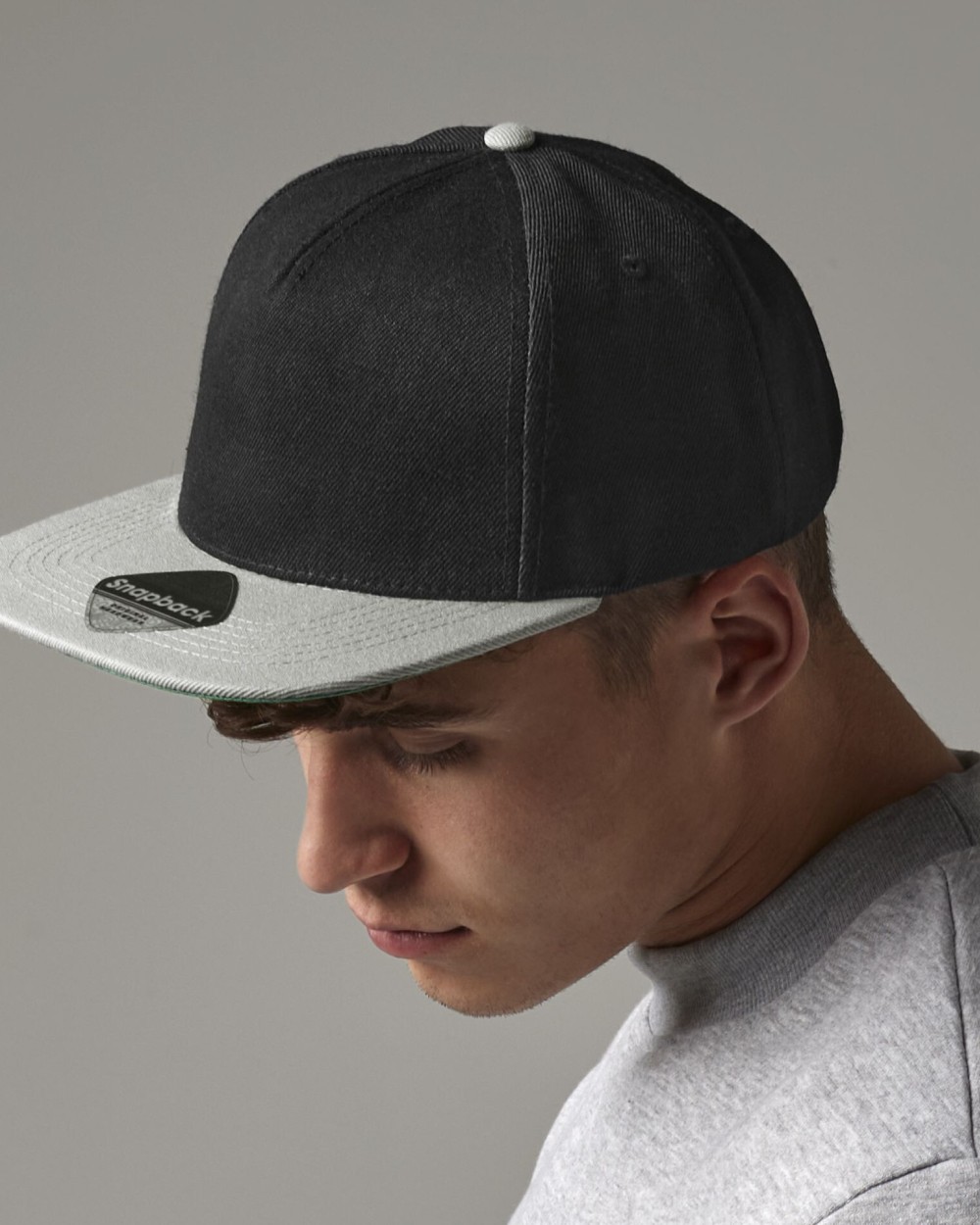 Petjes BEECHFIELD ORIGINAL FLAT PEAK SNAPBACK voor bedrukking &amp; borduring