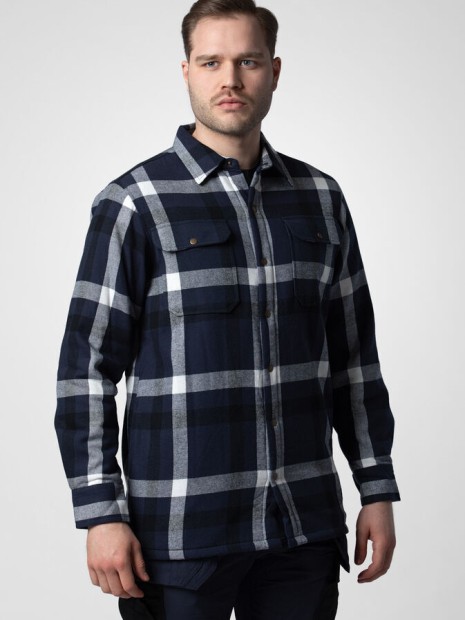 Chemises à personnaliser PROJOB 5213 CHEMISE FLANELLE DOUBLEE 