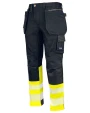 Broeken PROJOB 6525 SIGNALISATIESTRETCHBROEK EN ISO 20471 KLASSE 1 voor bedrukking &amp; borduring