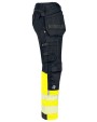 Broeken PROJOB 6525 SIGNALISATIESTRETCHBROEK EN ISO 20471 KLASSE 1 voor bedrukking &amp; borduring