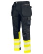 Broeken PROJOB 6525 SIGNALISATIESTRETCHBROEK EN ISO 20471 KLASSE 1 voor bedrukking &amp; borduring