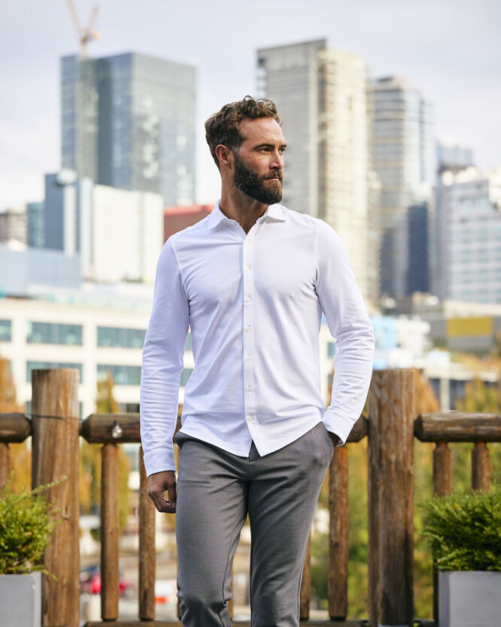 Hemden CUTTER & BUCK Advantage Shirt Heren voor bedrukking &amp; borduring