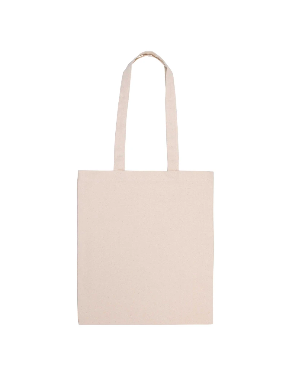 Tote bags KIMOOD Shopper van canvaskatoen voor bedrukking &amp; borduring