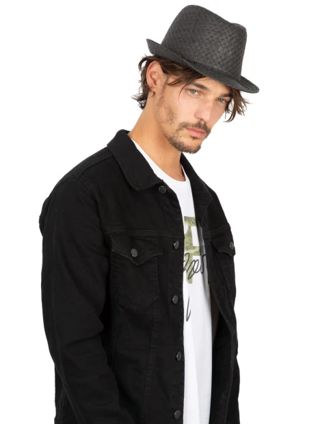 Casquettes à personnaliser K-UP Chapeau de paille style Panama rétro 