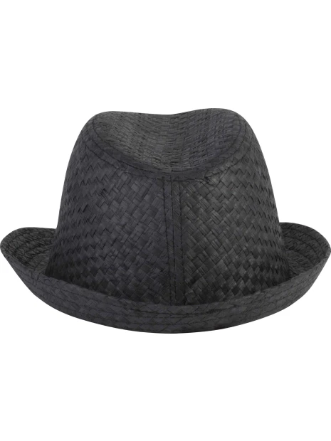 K-UP Chapeau de paille style Panama rétro  personnalisable